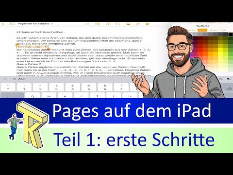 Pages on the iPad - Part 1: First Steps