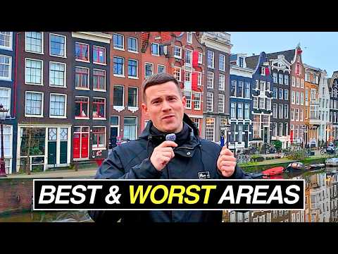 Where To Stay in Amsterdam? 3 Best Areas + Where to Avoid! ❌