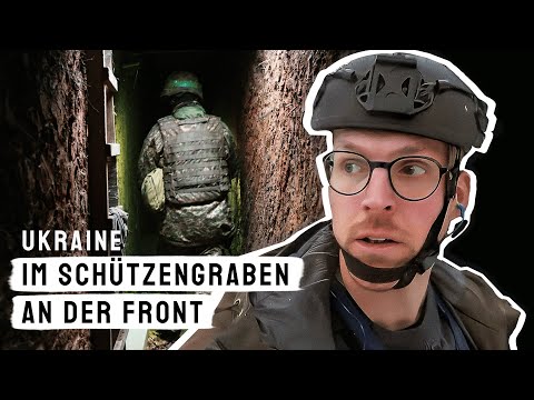 Ukraine: The hard life of soldiers in the trenches