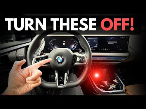 15+ BMW Features You Should Turn OFF IMMEDIATELY!