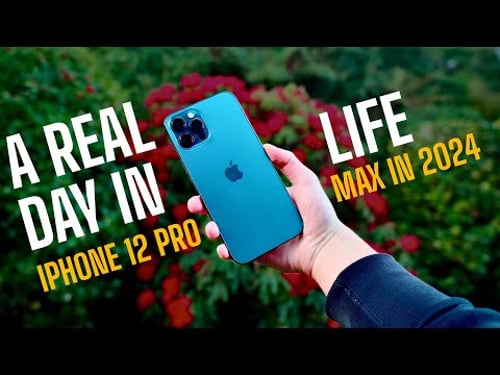 iPhone 12 Pro Max in 2024! - A Real Day in the Life