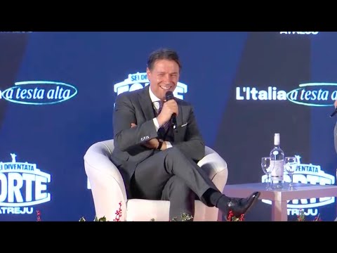 Giuseppe Conte intervistato ad Atreju | 13/12/2025