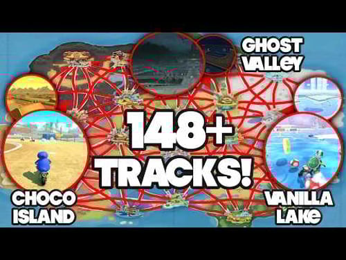 Mario Kart World Has WAY More Than 30 Tracks!