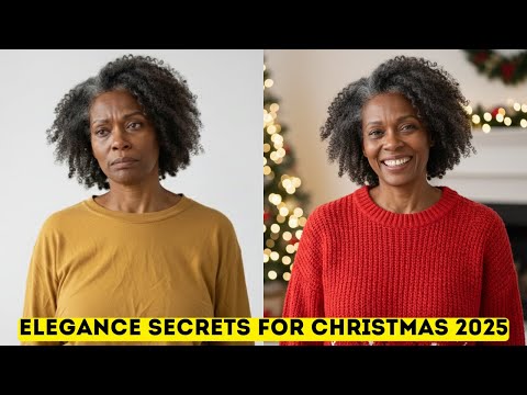 Christmas Fashion Trends 2025 That Will Transform Your Holiday Look | For Older Black Women Over 50