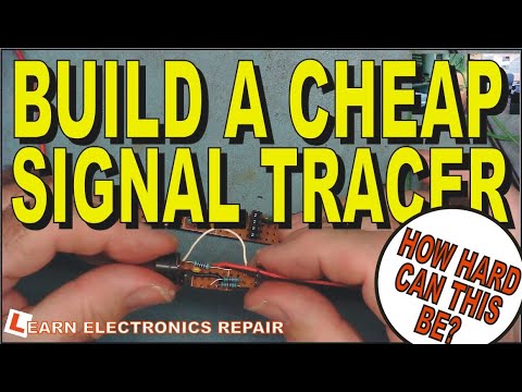 Build A Cheap DIY Signal Tracer / Injector Pen Useful For Electronics Fault Finding