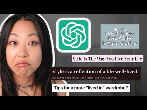 Can ChatGPT give style advice?