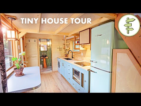 *One of a Kind* Tiny House Built with Special Interior Details & Design – FULL TOUR