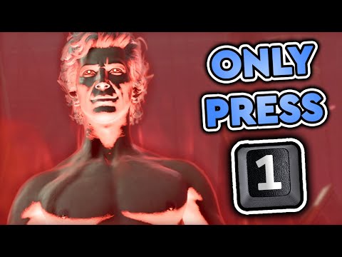 Can You Beat Baldur's Gate 3 by Only Pressing '1'?