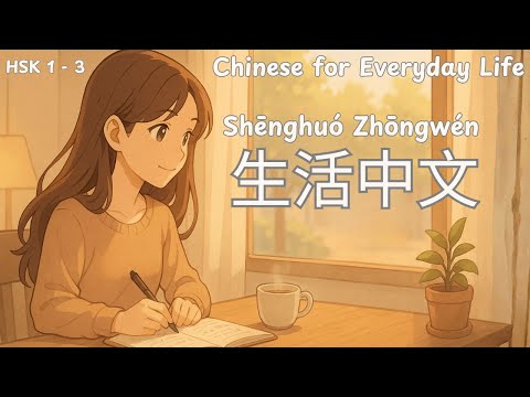 生活中文- Shēnghuó Zhōngwén | Chinese for Everyday Life | Chinese Podcast Station | HSK 2 - 3