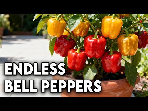 How To Grow An Endless Supply Of Bell Peppers