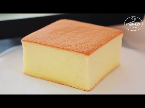 Honey castella cake recipe / soft and fluffy cake