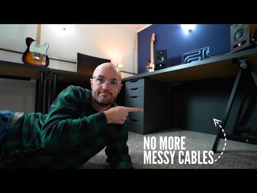 The Fastest Cable Management Fix (Takes 90 Seconds)