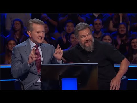 Who wants to be a Millionaire - Ken Jennings and Matt Damon