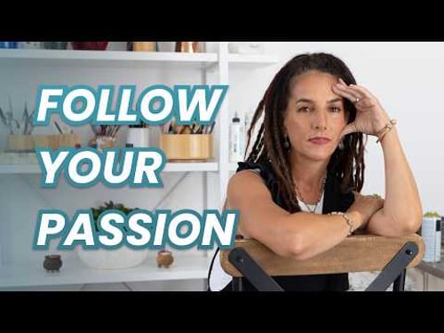Following Your Passion Will NOT Make You Poor - Here's Why (Live Painting)