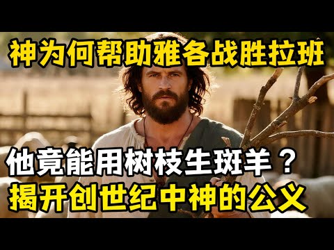 神为何在暗中帮助雅各,让他用树枝繁衍斑羊战胜拉班,揭开创世纪中隐藏的神的公义。