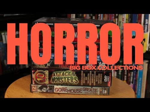 Discussing My Big Box HORROR Movie Collections