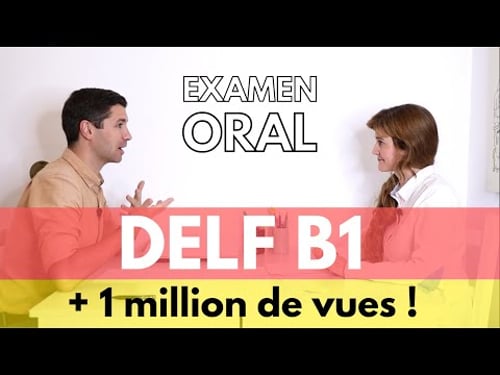 DELF B1 | PRODUCTION ORALE | Simulation examen complet