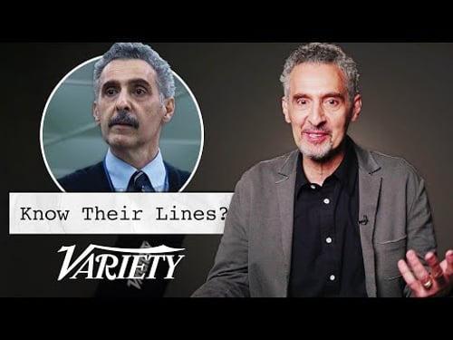 Does John Turturro Know His Lines?