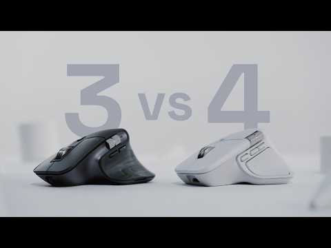 Pflicht-Upgrade? MX Master 4 vs. MX Master 3 im ultimativen Vergleich!