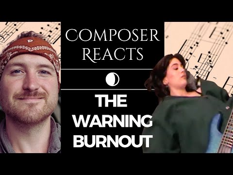 Composer Reacts to The Warning - Burnout (Official Video)