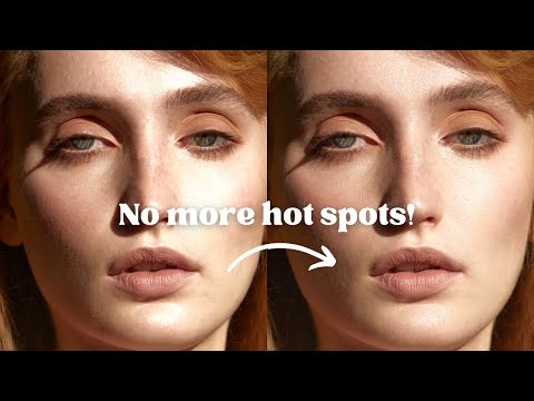 How to Remove Overexposed Hot Spots in Photoshop