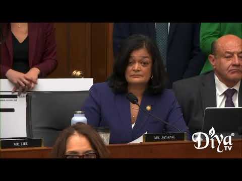 HEATED DEBATE: Rep. Jayapal, Attorney General Bondi spar in contentious hearing over Epstein files