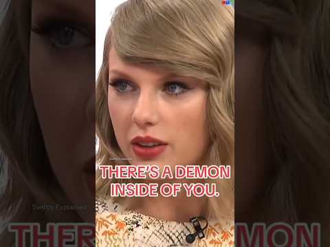 Taylor Swift talking about one of her cats being possessed...
