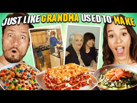 Brutally Reviewing Our Grandma's Best Recipes...