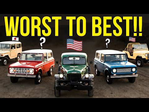 WE RANKED THE TOP 5 OLD OFF-ROADERS (That Will Outlast Your Modern SUV)