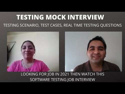 Testing Interview Questions| Manual| Test Scenario| Test Cases Interview| Testing Techniques