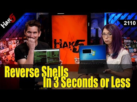 How to Get a Reverse Shell in 3 Seconds with the USB Rubber Ducky - Hak5 2110