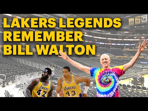 Remembering Bill Walton with Lakers legends James Worthy and Mychal Thompson - Mason & Ireland