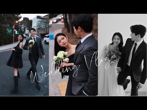 결혼준비 2탄ㅣ7시간의 커스텀 웨딩촬영, 소소한 촬영 꿀팁ㅣ양재 꽃시장, 헤어변형, 헤이허니 스튜디오, 황정아 웨딩, 유지니크