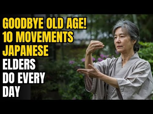 Over 50? 10 Movements Japanese Elders Do Every Day