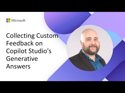 Collecting Custom Feedback on Copilot Studio's Generative Answers