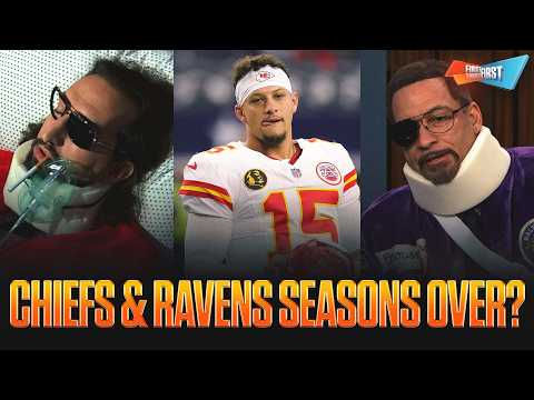 Chiefs put Nick on a STRETCHER š¤ Brouās Ravens leave him LIMPING, Both their seasons over? šØ | FTF