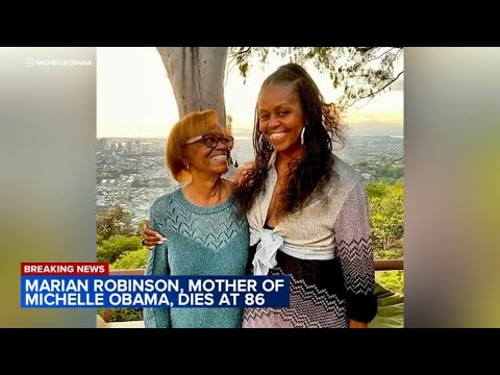 Marian Robinson, mother of Michelle Obama, passes away at 86