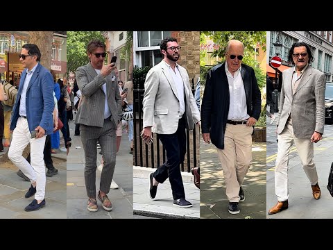 Men's street style, quiet luxury at the end of spring