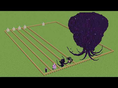 which bosses and Wither Storm mobs is faster ?