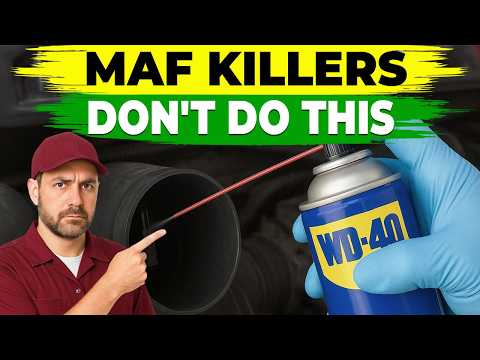 How Drivers Kill Mass Air Flow Sensors When Cleaning Them
