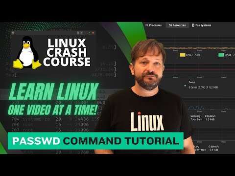 Linux Crash Course Series - Using the passwd Command