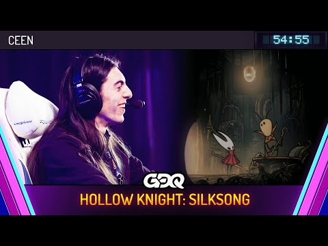Hollow Knight: Silksong by Ceen in 54:55 - Awesome Games Done Quick 2026