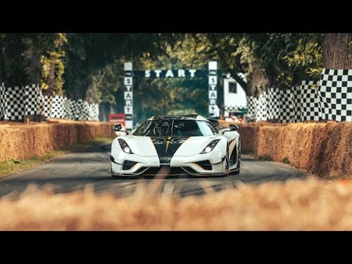 KOENIGSEGG Regera | Goodwood Hill Climb 230+ km/h TOP SPEED!