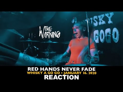 Musicians REACT to The Warning: Red Hands Never Fade (2020 Whisky A Go Go)