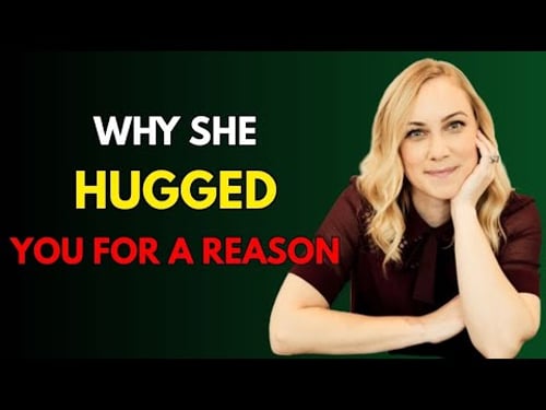 When she hugs you first She sending a message, most man miss this sign | FEMALE PSYCHOLOGY