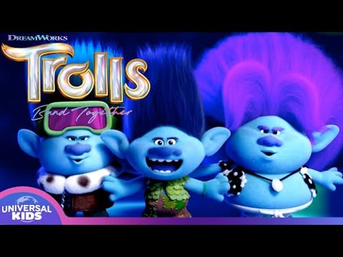 Branch's Boy Band Reunion! | "I Want You Back" + More Throwback Music Medley! | TROLLS BAND TOGETHER