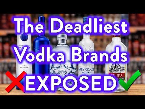 8 Vodka Brands To NEVER DRINK Again! (And 2 That Are Safe)