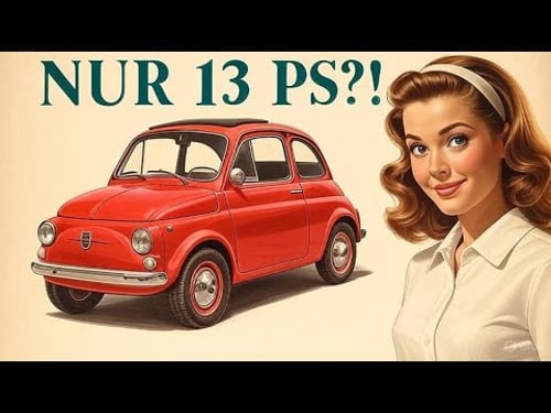 Wie Dante Giacosa das Unmögliche schuf: Der Fiat 500