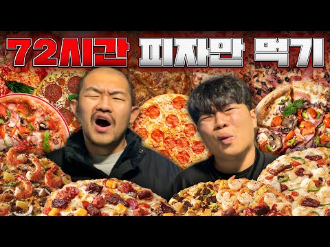 How many kilograms will you gain if you only eat pizza for 72 hours?