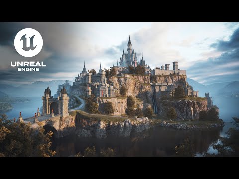 Stunning Re-Creation of Hyrule Castle (From Zelda) in Unreal Engine 5
